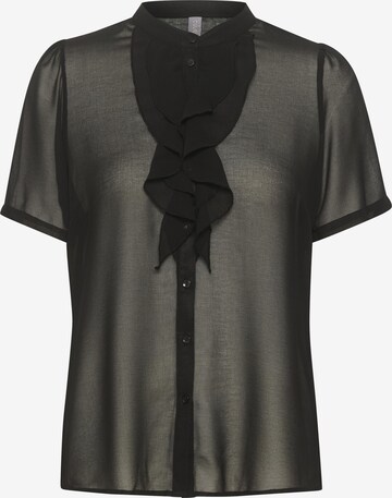 CULTURE Blouse 'Cheila' in Black: front