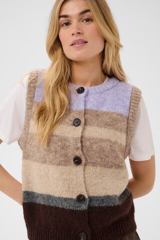 SAINT TROPEZ Strickweste 'Seraphina' in Mischfarben