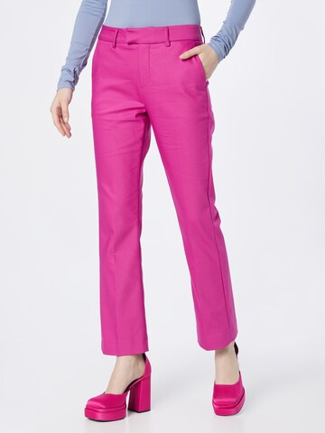 MOS MOSH Regular Chino Pants in Pink: front