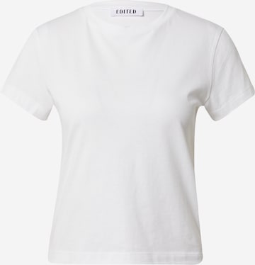 EDITED Shirt 'Ester' in Wit: voorkant