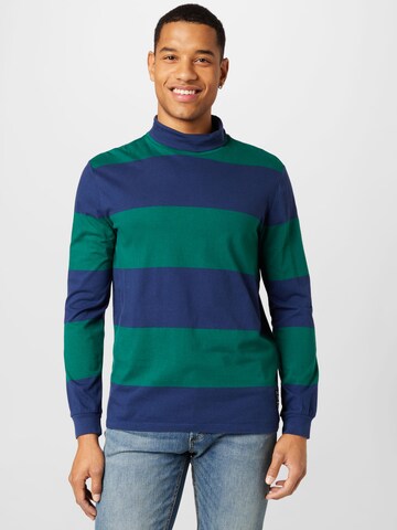 LEVI'S ® Paita 'Long Sleeve Turtleneck Tee' värissä sininen: edessä