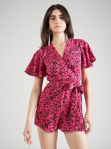 AX Paris Jumpsuit in Roze: voorkant