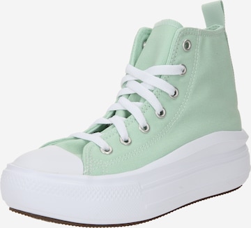 CONVERSE Sneaker 'Chuck Taylor All Star Move' i grön: framsida