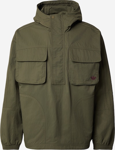 Demisezoninė striukė 'BRITCORE' iš ADIDAS ORIGINALS, spalva – alyvuogių spalva, Prekių apžvalga