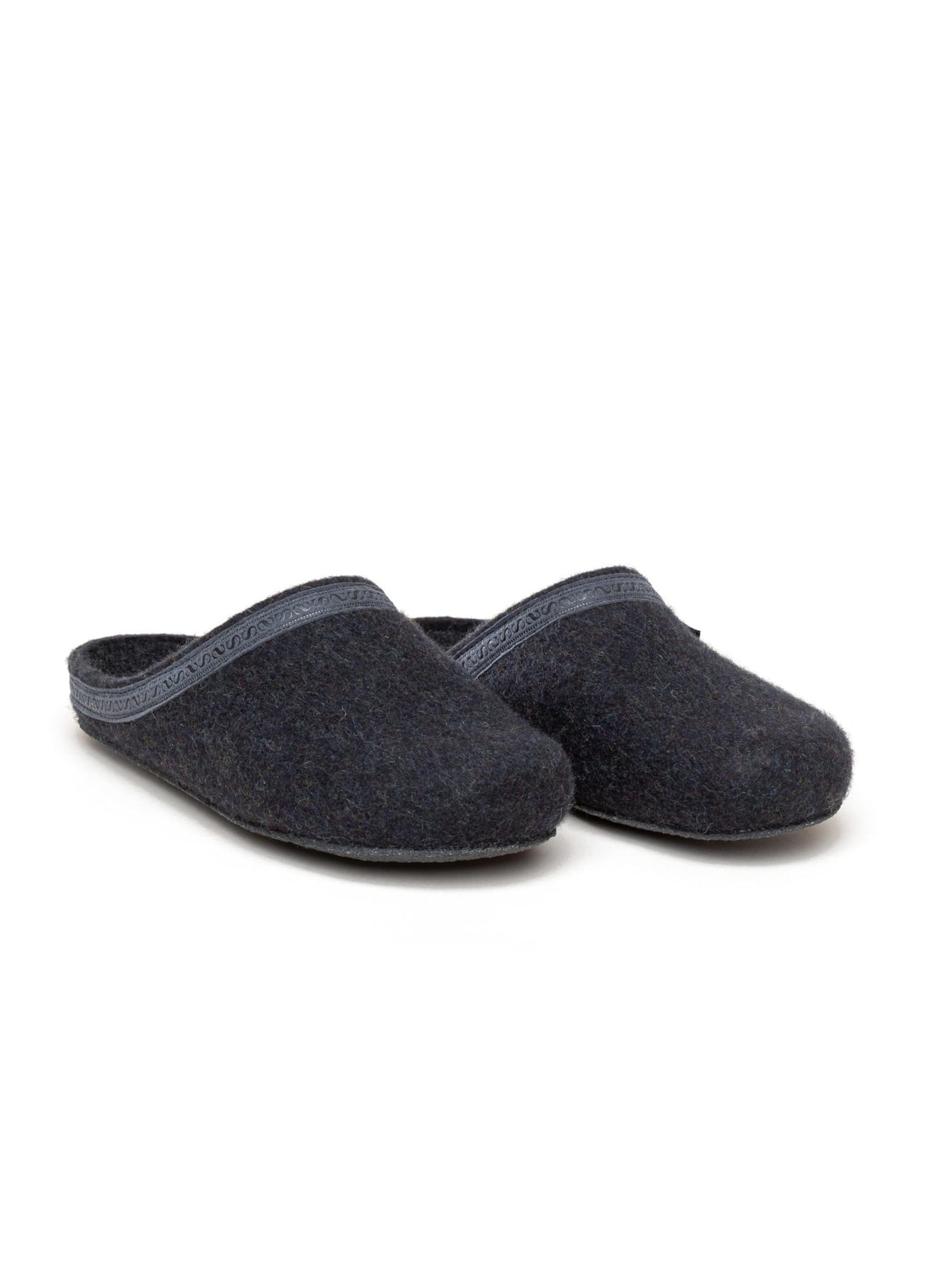 Stegmann Hausschuh 'Filzclogs Stegmann 127'‌‌‌ in Grau