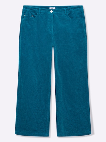 SHEEGO Zvonové kalhoty Kalhoty – modrá