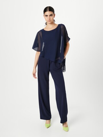 SWING Jumpsuit in Blauw: voorkant