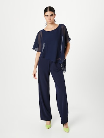 SWING Jumpsuit in Blauw: voorkant