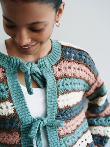 Next Gebreid vest in Blauw