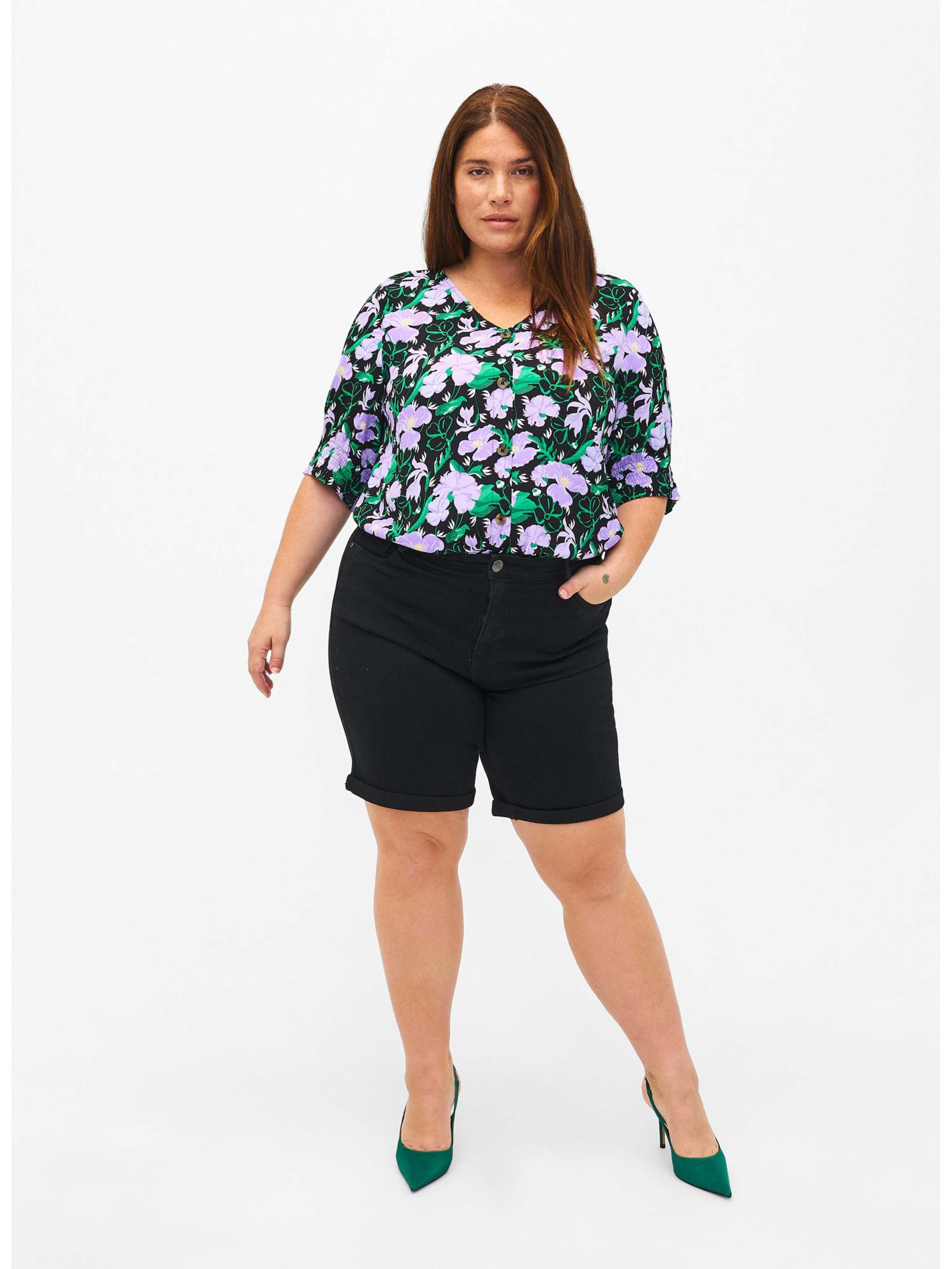 Zizzi Blúzka - Čierna