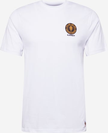 ELEMENT T-Shirt in Weiß: front