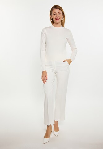 Pull-over Usha en blanc