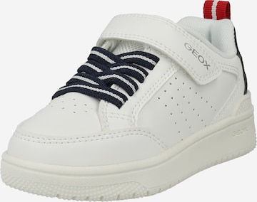 GEOX Sneakers 'WASHIBA' in Wit: voorkant