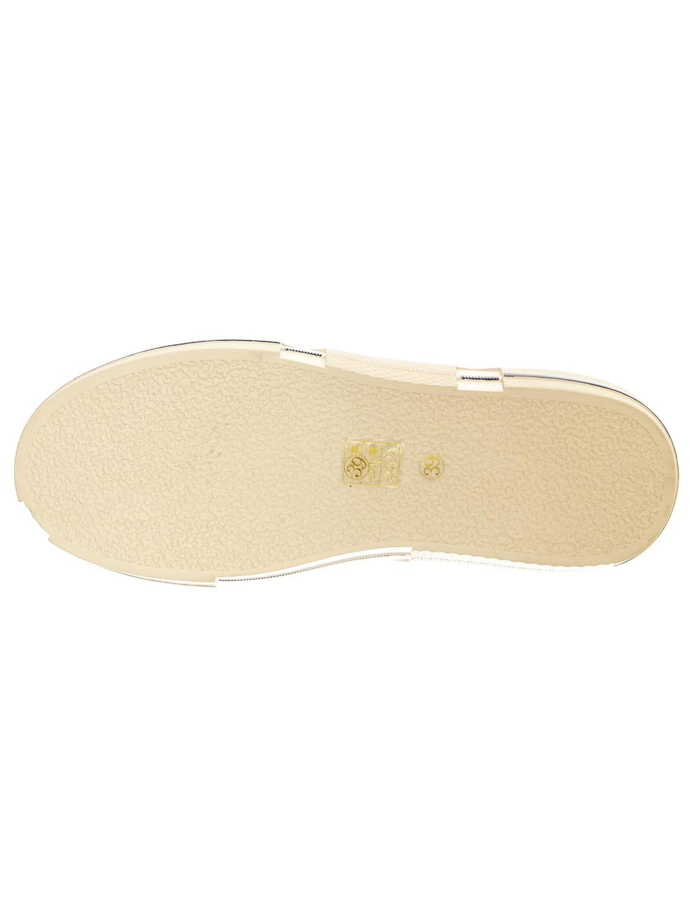 Jeffrey Campbell Sneaker low 'JC Play Endorphin-H Canvas White Shoes' i hvid