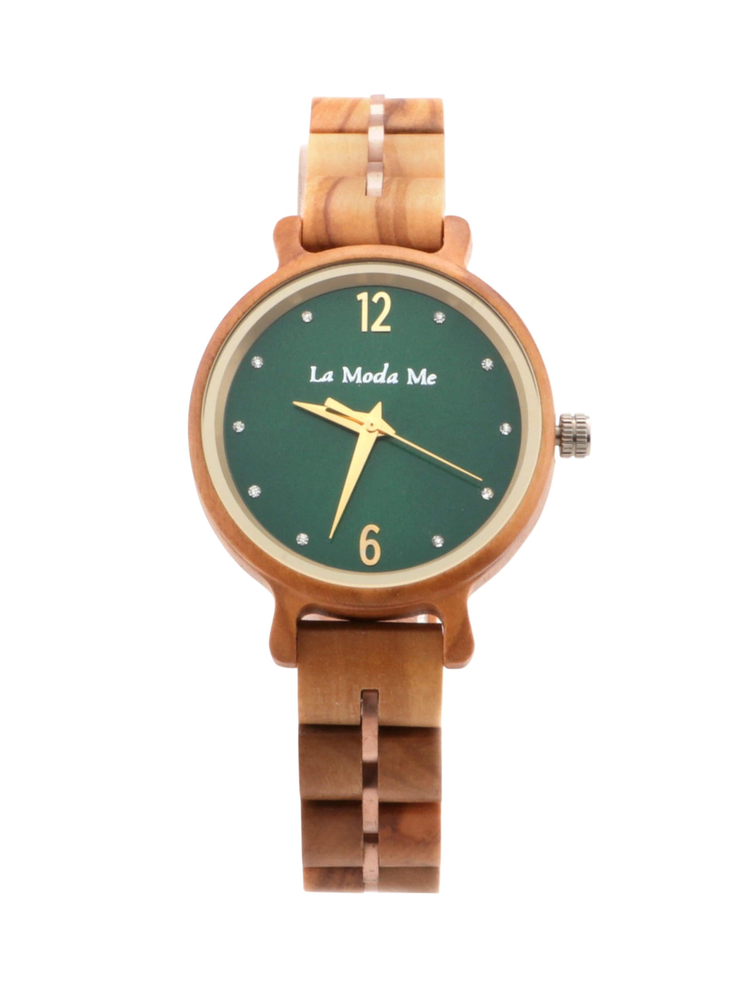 La Moda Me Analog Watch 'Viridis' in Green