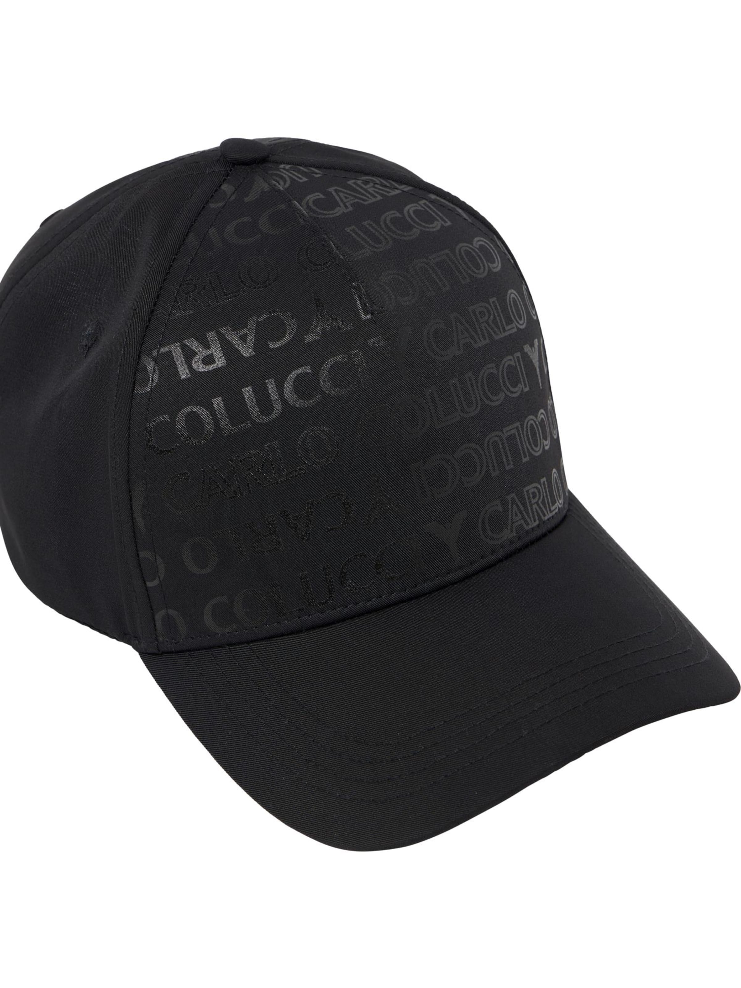 Carlo Colucci Cap 'Dibiasi' in Schwarz
