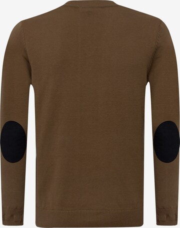 Sir Raymond Tailor Sweater 'Los Angeles' in Brown