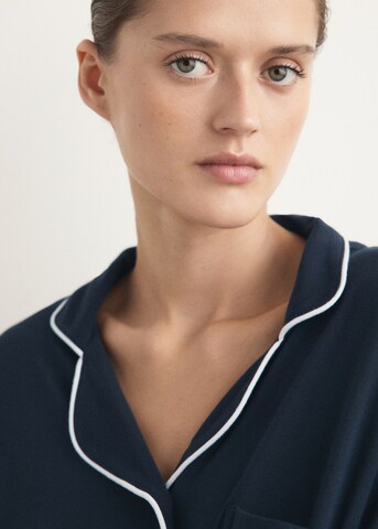 MANGO Pyjama 'Liz' in Blau