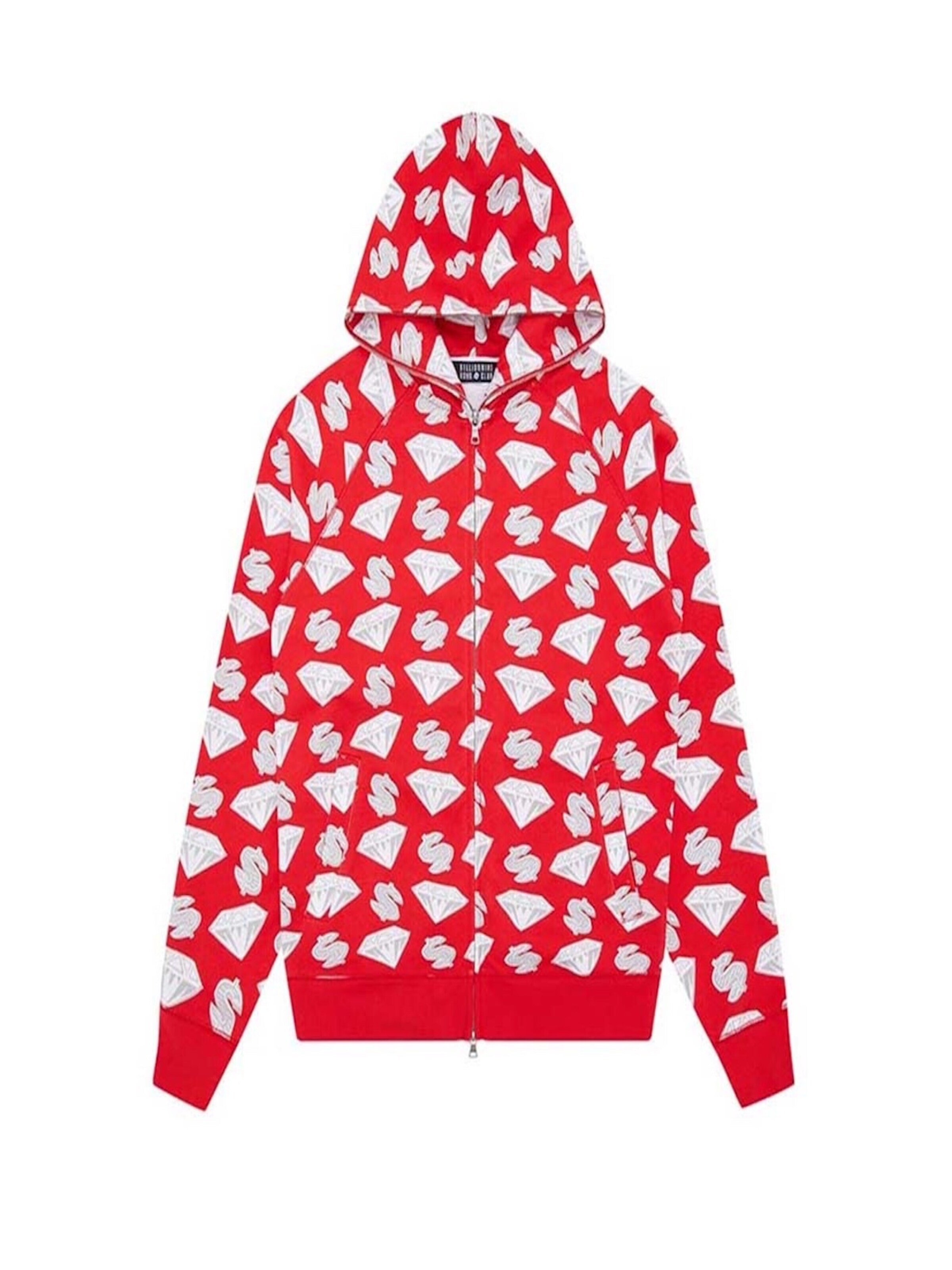 Pullover 'Diamonds & Dollars' di Billionaire Boys Club in rosso: frontale
