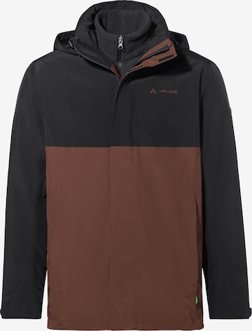 VAUDE Outdoor jacket 'Rosemoor' in Brown: front