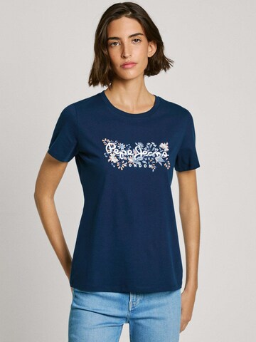 Pepe Jeans Shirt 'Rosalind' in Blue: front