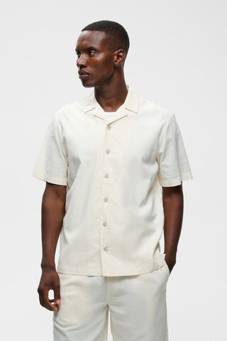 Matinique Regular fit Overhemd 'Brayden' in Wit
