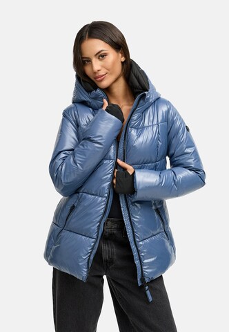 NAVAHOO Jacke 'Eisglanz 14' in Blau