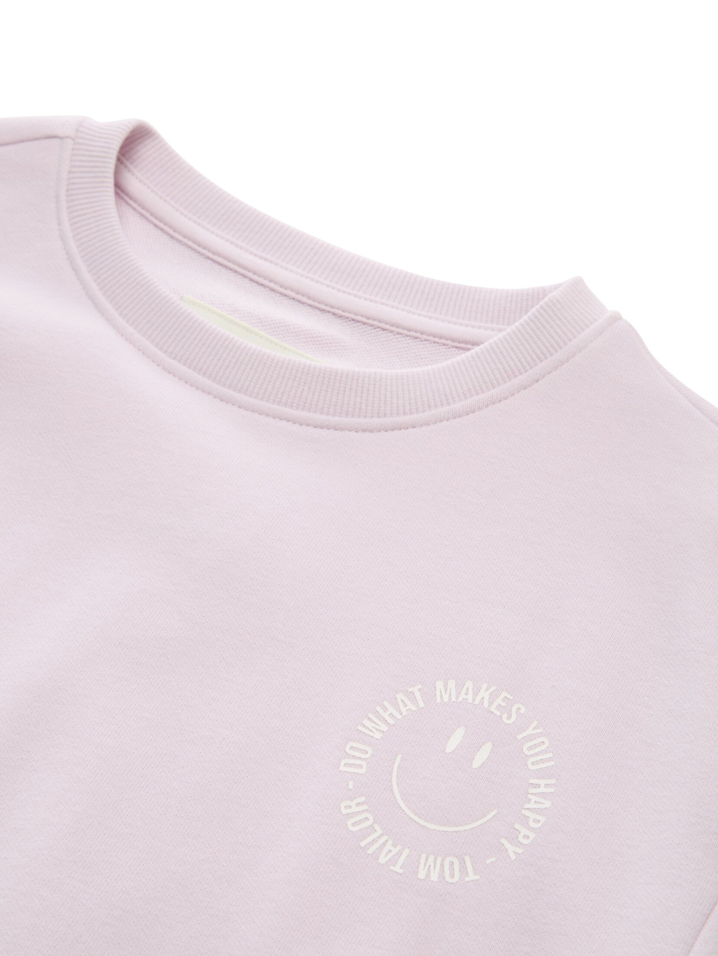 TOM TAILOR Sweatshirt in Lila