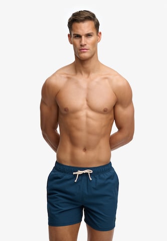 Shorts de bain Superdry & Co en bleu