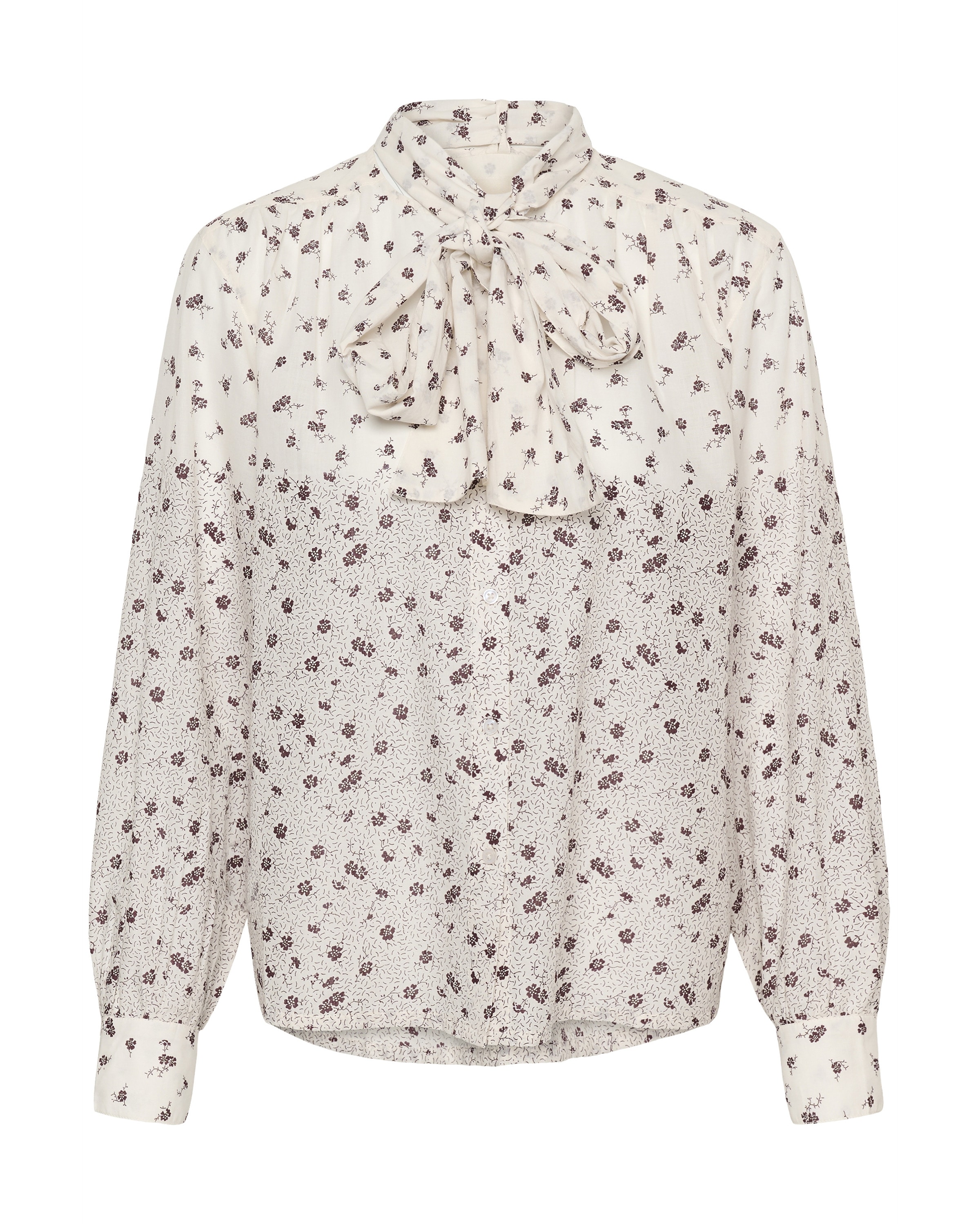 Part Two Blouse 'YaninaPW' in Dark brown / White, Item view