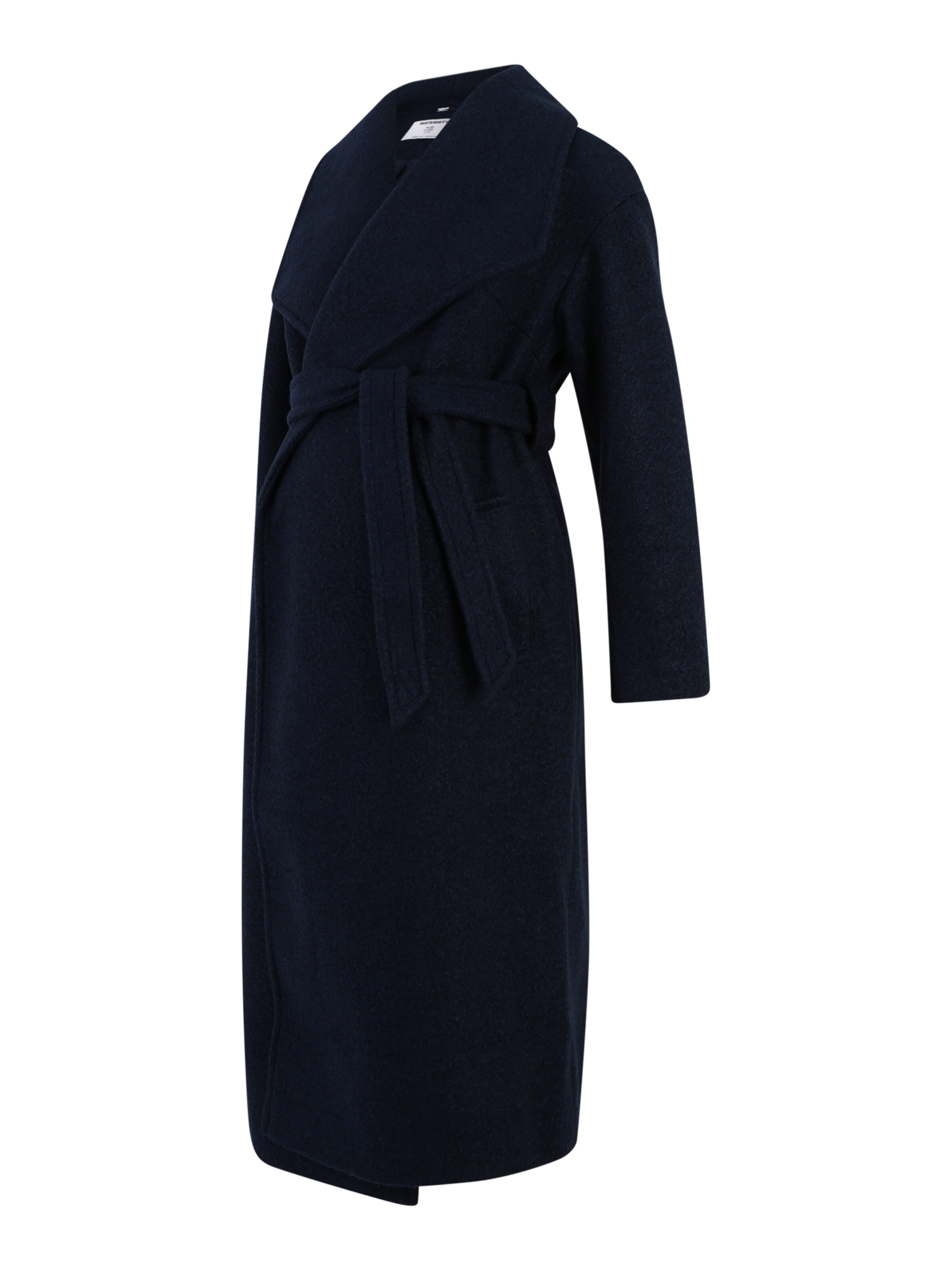 Dorothy Perkins Maternity Преходно палто в синьо: отпред