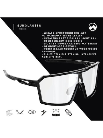Mowmow - Gafas de sol deportivas 'MowMow Wizard Sunglasses - Sports Glasses - Photochromic Lens - Men - Women' en gris