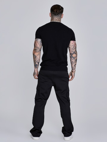 T-Shirt SikSilk en noir