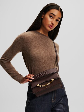 Karl Lagerfeld Tasche 'Seven ' in Braun: Vorderseite