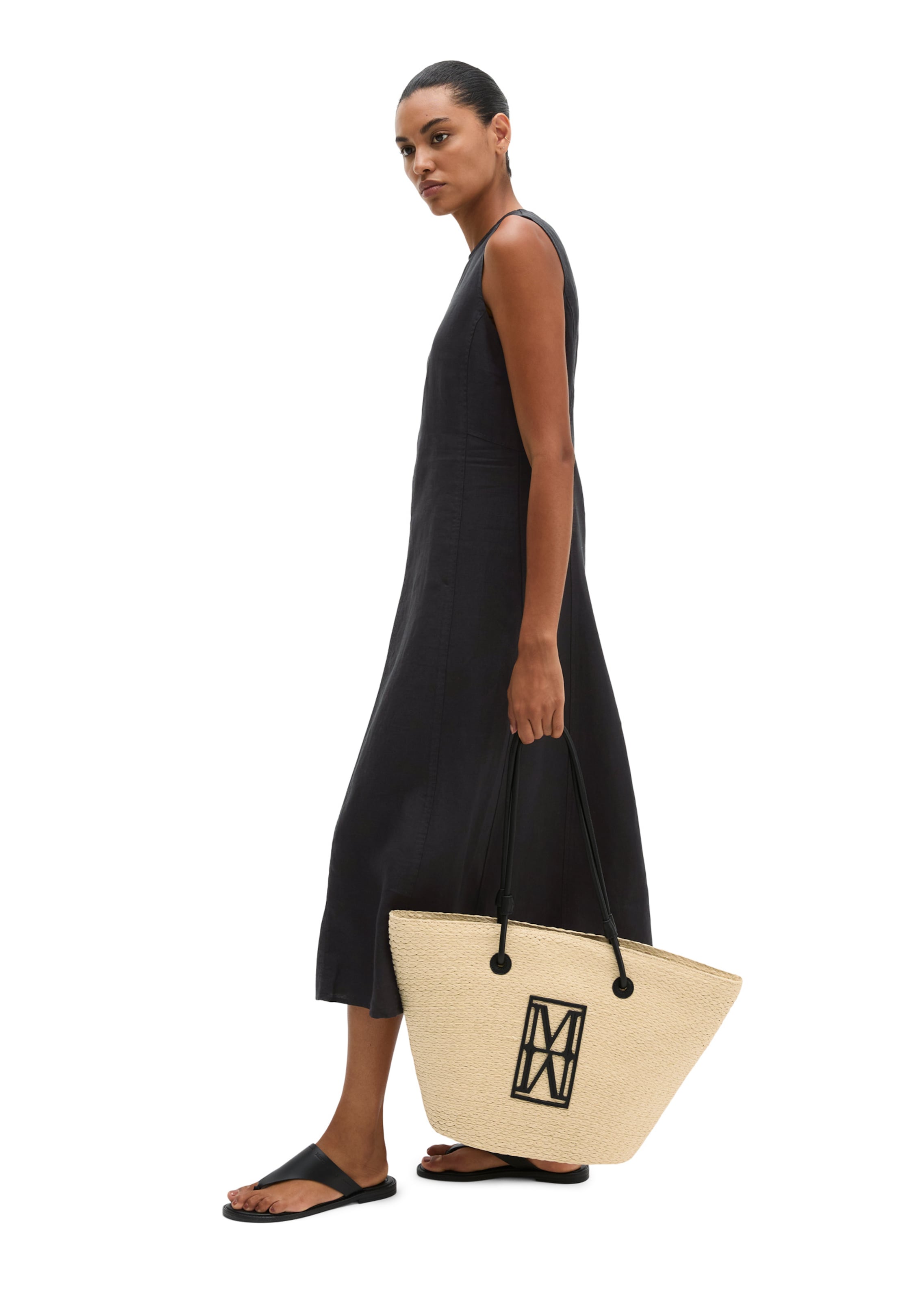 Marc O'Polo Shopper in Gelb: Vorderseite