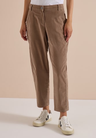 CECIL - Barrel Pantalón 'Scarlett' en marrón: frente