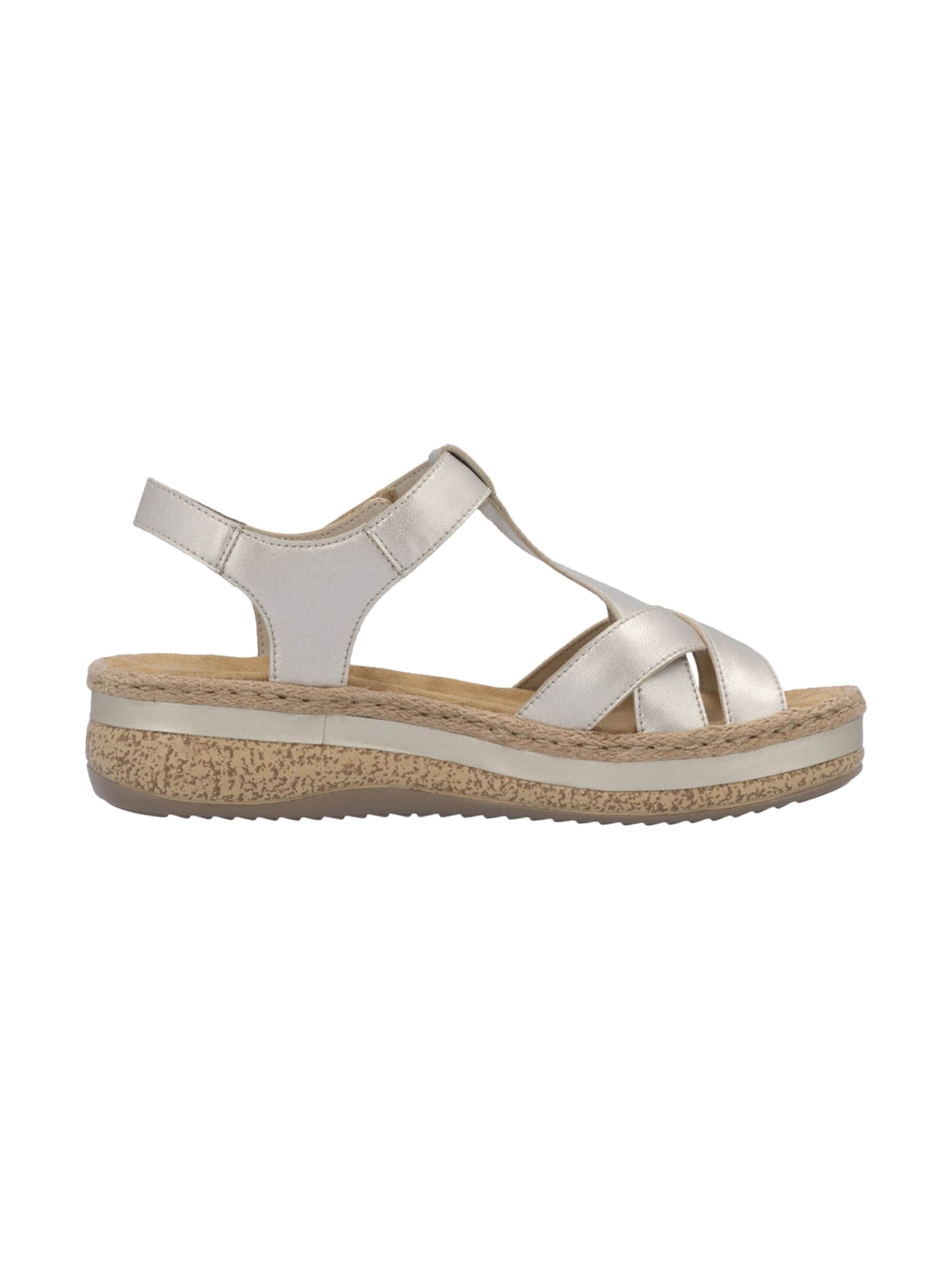 Rieker Sandals in Gold