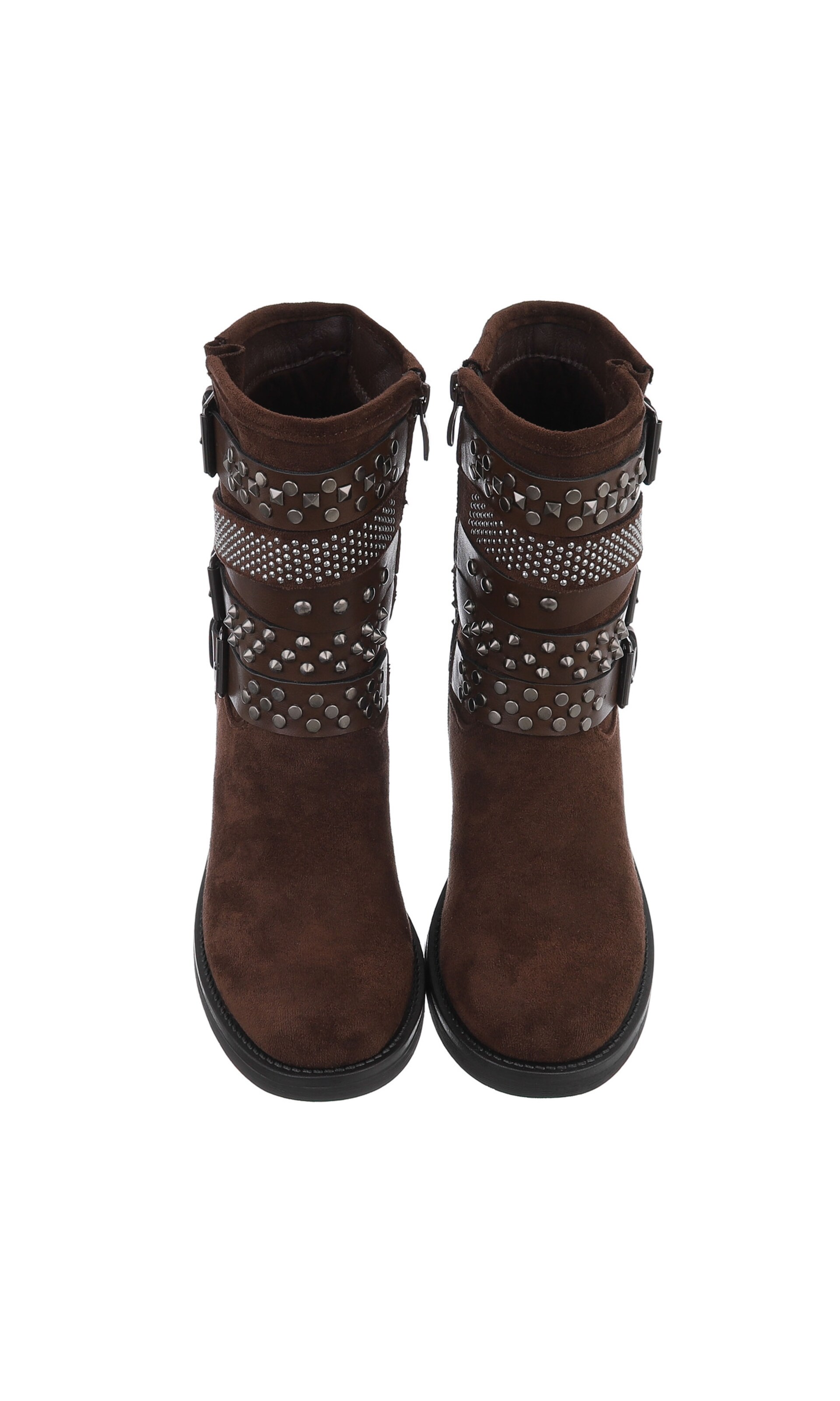 Ital-Design Ankle Boots in Brown