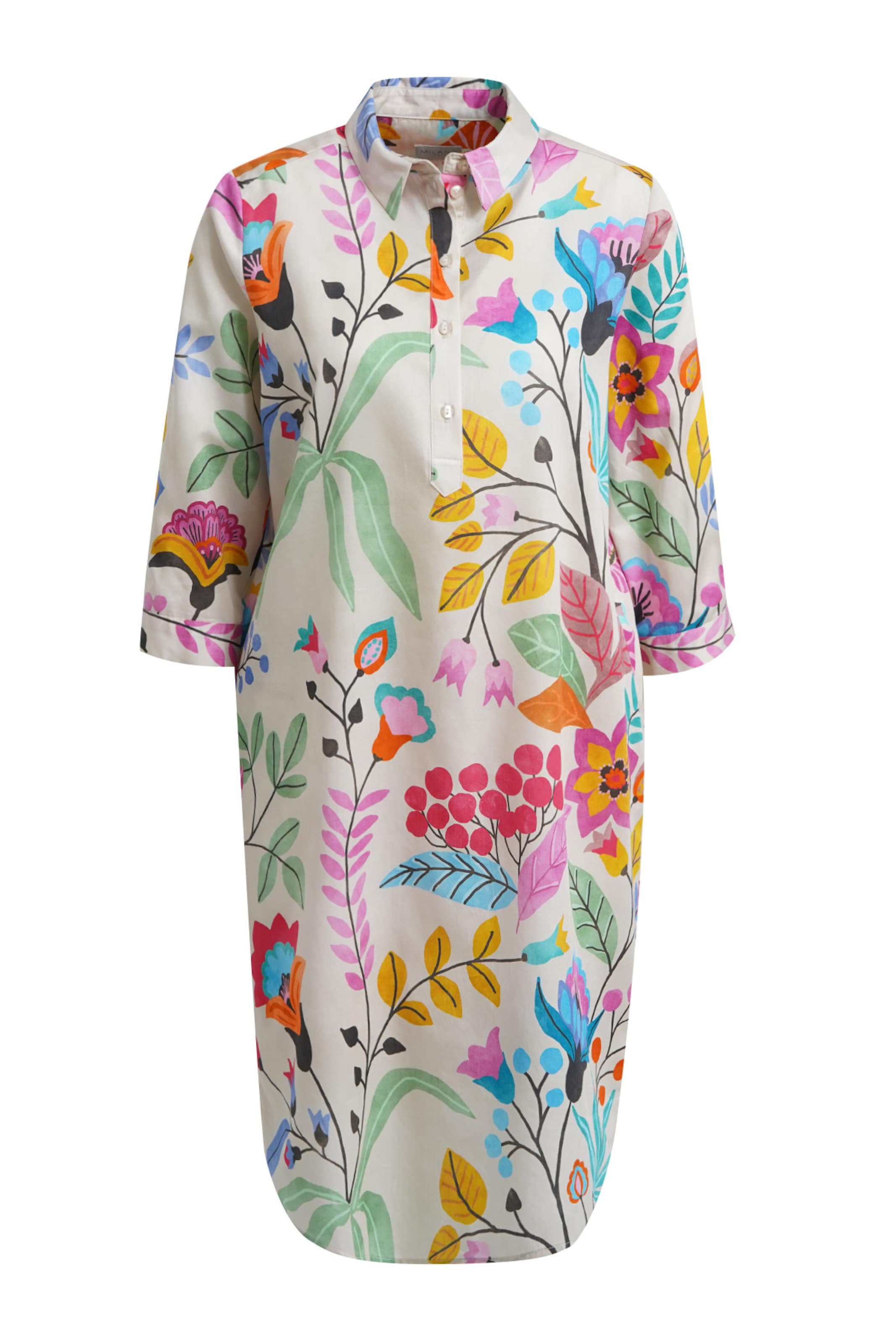 Milano Italy Summer Dress in Beige: front