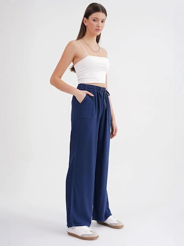 Pantalon MixRay en bleu : devant