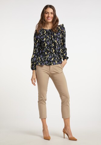 Usha Blouse in Zwart