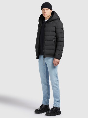 khujo Winterjacke 'Wagon' in Schwarz