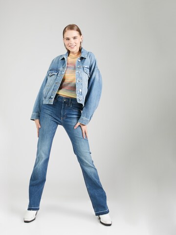 Mavi Flared Jeans in Blau