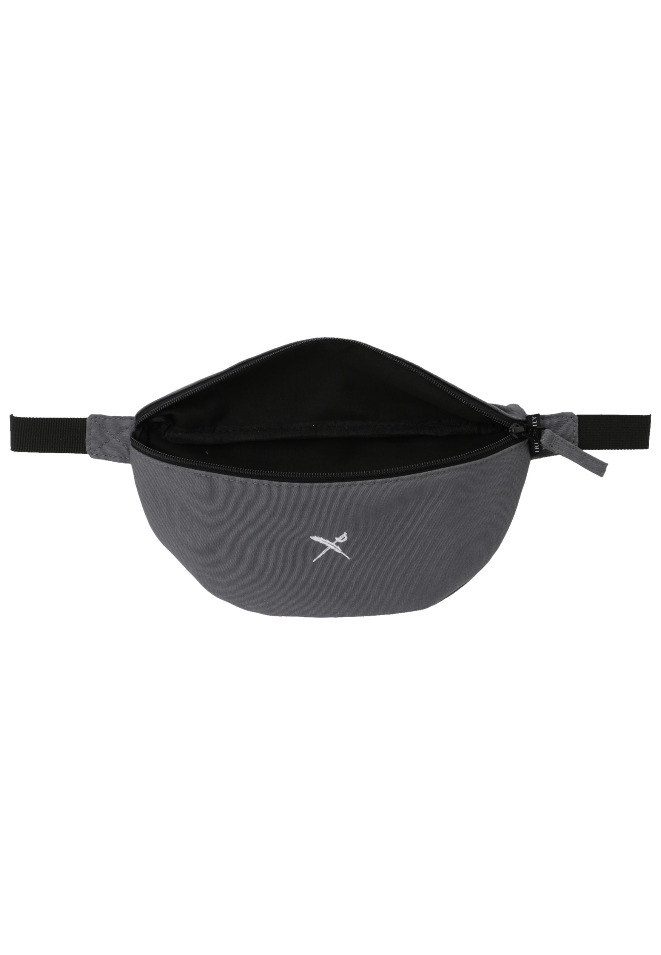 Iriedaily Fanny Pack 'Easy Flag' in Grey