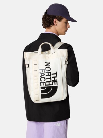 THE NORTH FACE - Mochila em bege: frente