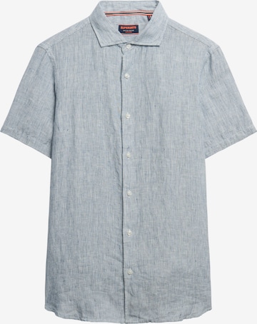 Chemise Superdry en bleu : devant