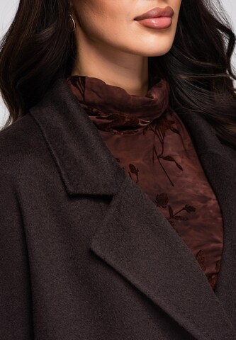 Ombre Tussenmantel in Bruin