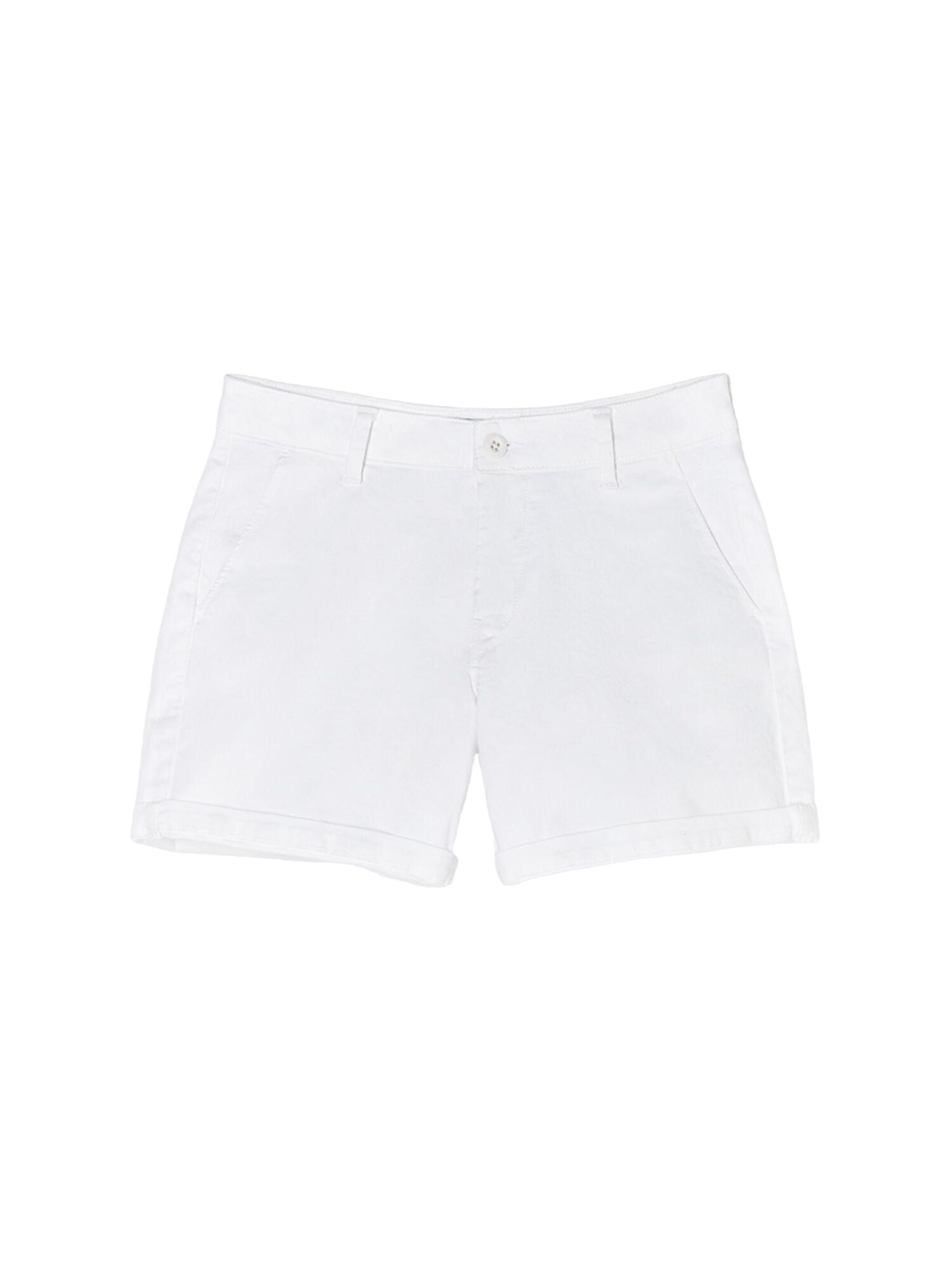 Le Temps Des Cerises Broek 'Lyvi 1' in Wit: voorkant