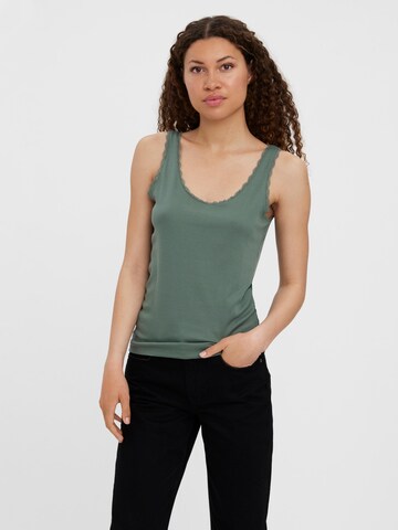 VERO MODA - Top 'Gemma' em verde: frente