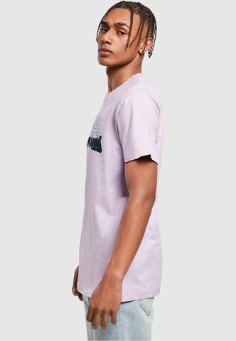T-Shirt 'Peanuts - Marshmallows' Merchcode en violet